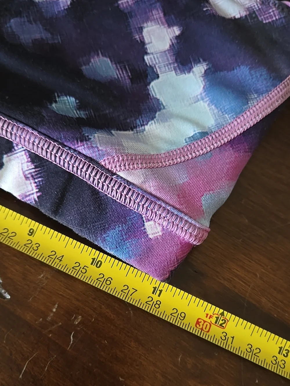 Lululemon Sweaty Endeavor Sports Bra Tie Dye 4 Y2k
